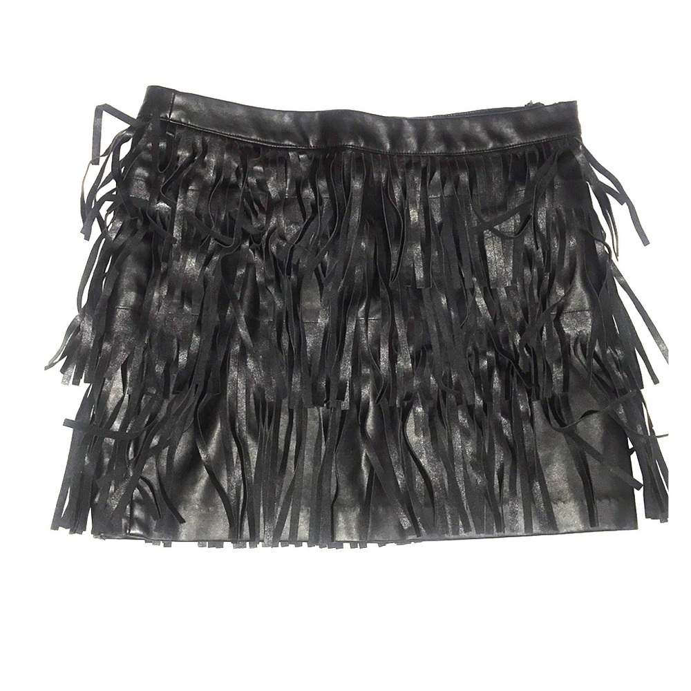 Tassel mini skirt